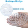 LifCratms 2 Pieces Plastic Soap Dish