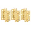 HANDLEZONE® Door Hinges 3 Pairs 76mm / 3 inch Ball