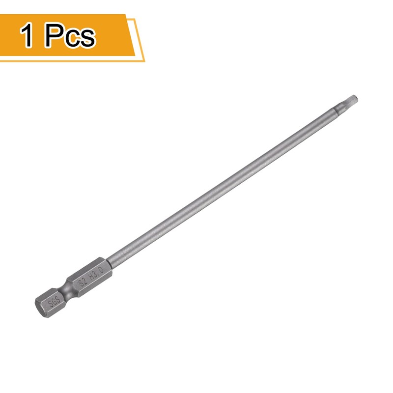 sourcing map H3.0 Hex Head Drill Bit Wrench 3mm Metric