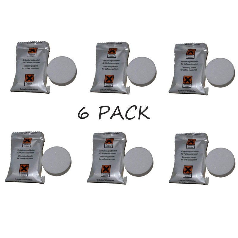 Find A Spare Tassimo 6 Descaling Tablets & 1 Service