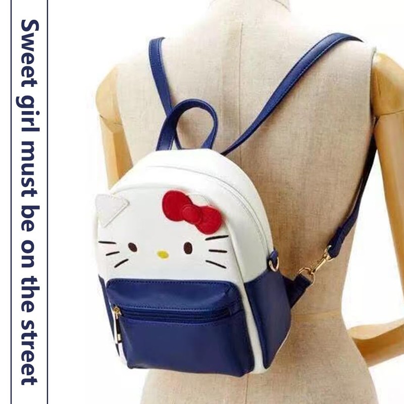 Cute Cartoon Bag,Leather Backpack,Small Backpack,for Girls with Cute Shape,Backpack or