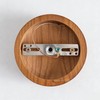 QJCMUUYI 5.1" Wooden Ceiling Canopy Kit Handmade Wood Ceiling Plate