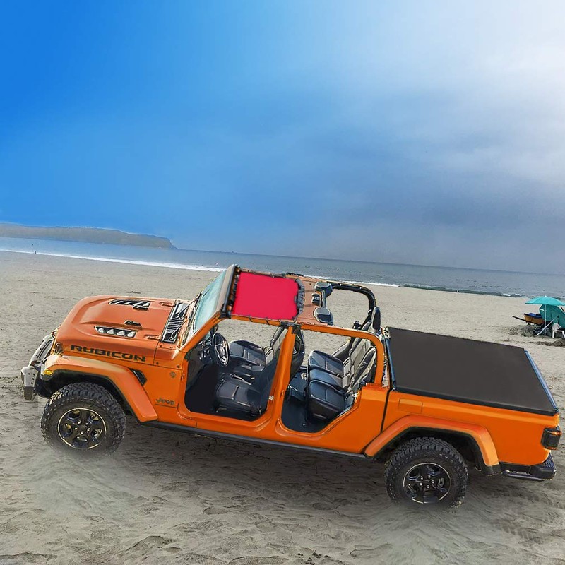 Shadeidea JT Sun Shade Top Sunshade Compatible with Jeep Gladiator