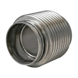 Verocious Motorsports Exhaust Flex Bellow w/Smooth Liner, 304 Stainless Steel - 1.75"
