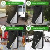 Guisong Refrigerator Cover, Waterproof&Dustproof Cover for Protecting Upright Freezers/Beverage Refrigerator-Suitable
