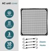 ECOOPTS 28"x28" Air Conditioner Cover AC Unit Top Mesh Cover