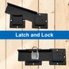 Aoserge 9" Flip Gate Latch Lock