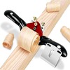 MINGZE Woodworking Adjustable Cutting Edge Spoke Shave Spokeshave for Woodcarver,
