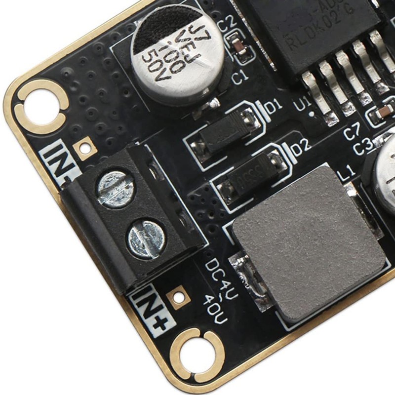 DollaTek DC-DC Adjustable Step-Down Power Supply Module V2.1 ADJ DC