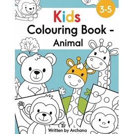 Kids Colouring Book - Animal