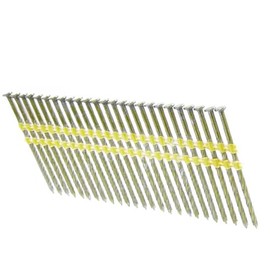 3 1/4" x .120 Screw Brite Strip Nails 21-DEG Plastic 4,000ct | 12D-SCREW120C4
