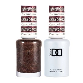 DND Matching Polish Set Gel & Lacquer 696 Caramelized Plum