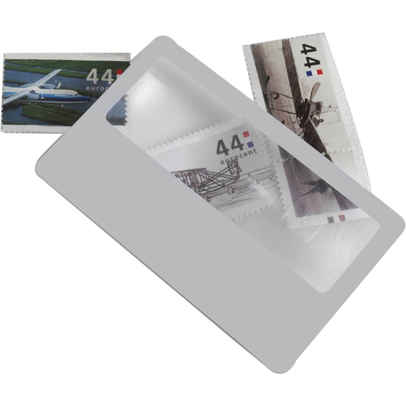 Handy Pocket Credit Card Size Magnifying Card Slim Reading Lens