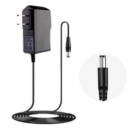 Rockhouse 9V DC 500mA Power Supply Center Negative for Guitar Pedals 9 Volt AC DC Power Cord Adapter for Behringer Boss Zoom 1 Spot