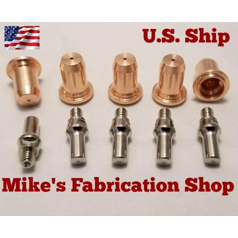 Chicago Electric 10PC electrodes & nozzle Chicago Electric plasma cutter
