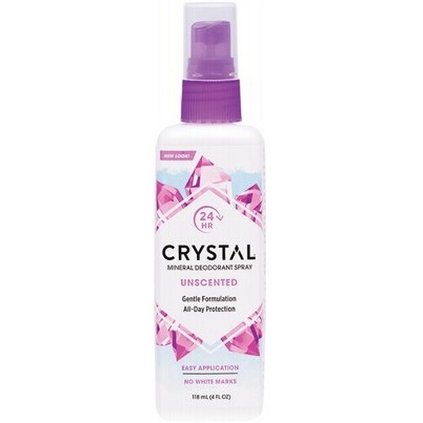 Crystal Deodorant Spray Unscented 118ml