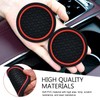 Ferianl 4PCS Car Cup Coasters, 2.75 Inch Cup Holder Coaster,