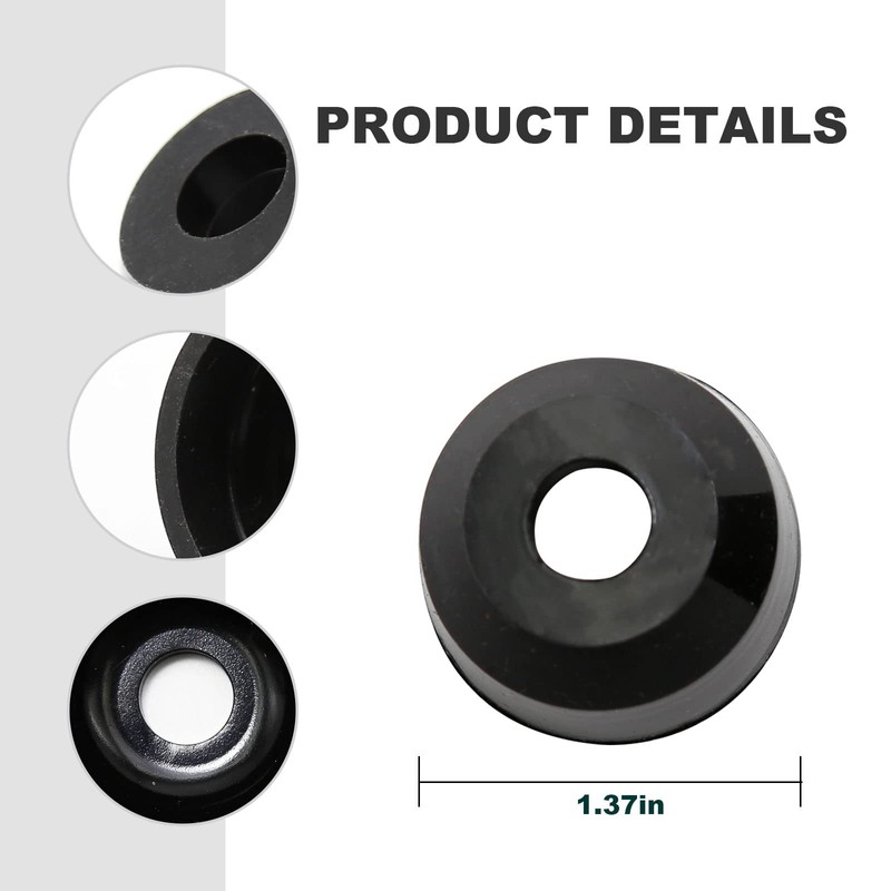 Inner/Outer Tie Rod Poly Boots, Replacement for Kubota BX GR