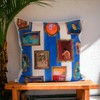 Vanderbeek Art Inspired Decorative Throw Pillow Cover (The Cabana Gallery,