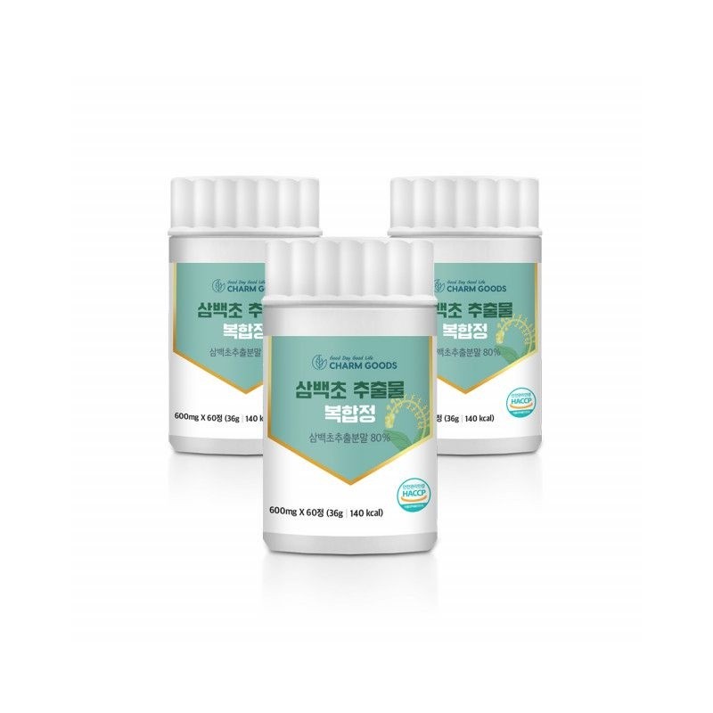 Charm goods 3 packs of 60 tablets of 30 herb