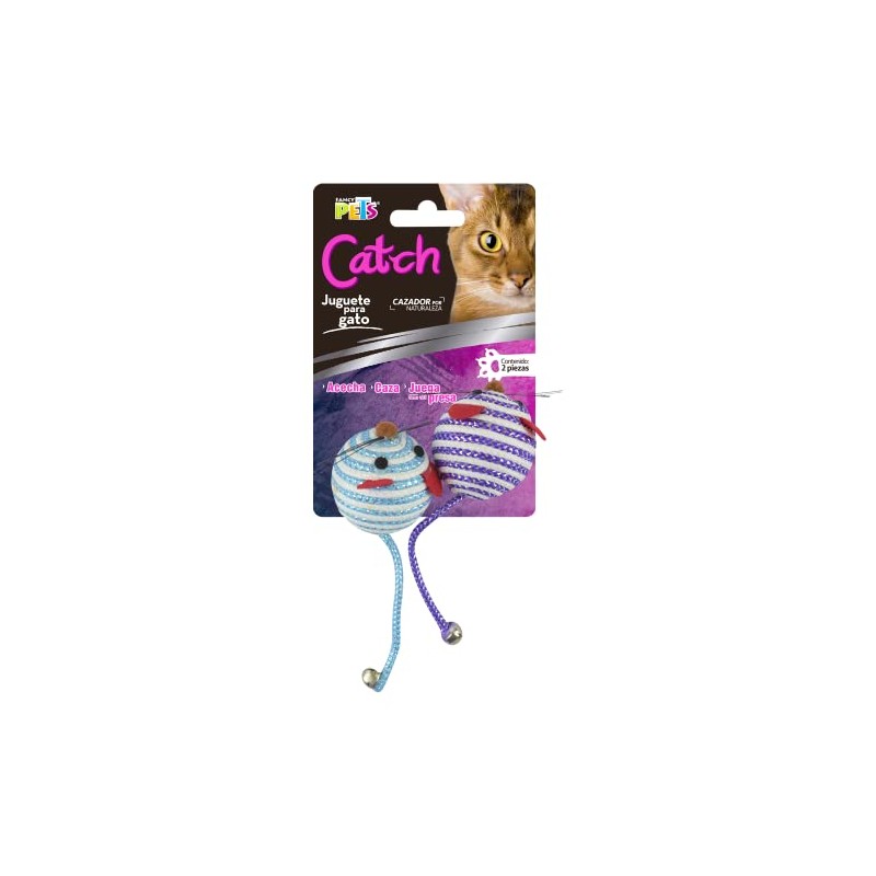 Fancy Pets Juguete Catch con Forma de Ratón para Gato