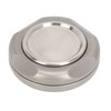 Magnetic Haptic Coin Silent Stainless Steel Flipped Fingertip Toy Rotatable