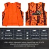 Volein Blaze Orange Hunting Vest with Pocket, Lightweight Deer Hunting