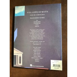 Yellow Jackets Four Corners Transcribed Scores Keyboards Sax Bass  Drum Book 199