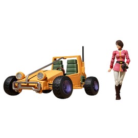 G.M.G Mobile Suit Gundam Earth Federation Army 08V-SP, General Soldiers & Earth Federation Forces Buggy, Approx. 3.9 inches (100 mm), PVC Pre-painted Action Figure