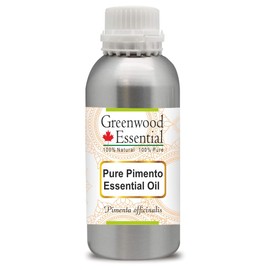 Greenwood Essential Pure Pimento Essential Oil (Pimenta officinalis) Natural Therapeutic Quality Steam Distilled 300ml (10oz)