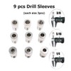 ANPTGHT Self Centering Doweling Jig Woodworking Joinery Hole Drill Guide