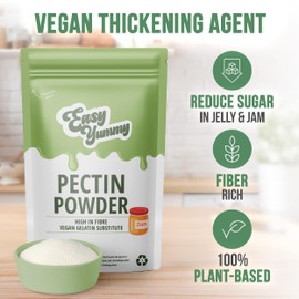 Easy Yummy Pectin Powder (100 g), Pectin for jam making, Vegetarian Gelatin substitute