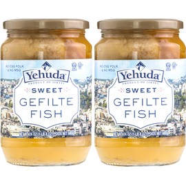 Yehuda Sweet Gefilte Fish, 24oz (2 Pack)