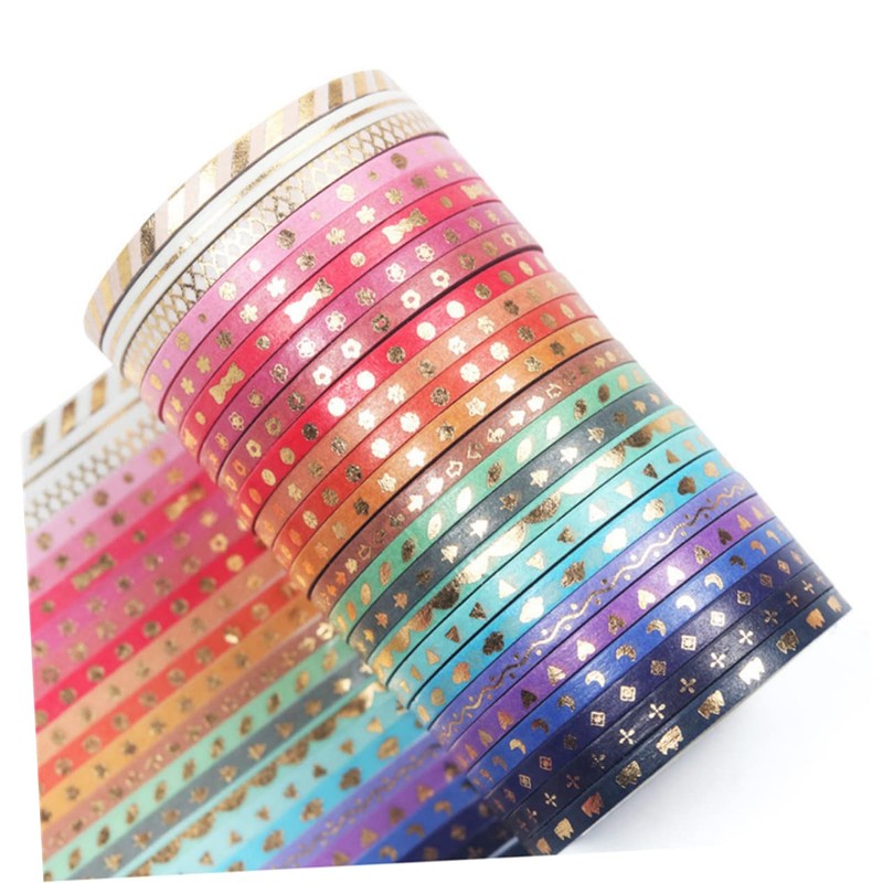 CORHAD 24pcs Decorative Tape Washi Paper Scrapbooking for Boys and