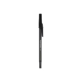 Ballpoint Pen, Medium Point, 10/PK, Black, Sold as 1 pack