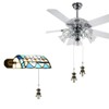 Hyamass 12 inch Antenna Robot Charm Pendant Ceiling Fan Danglers