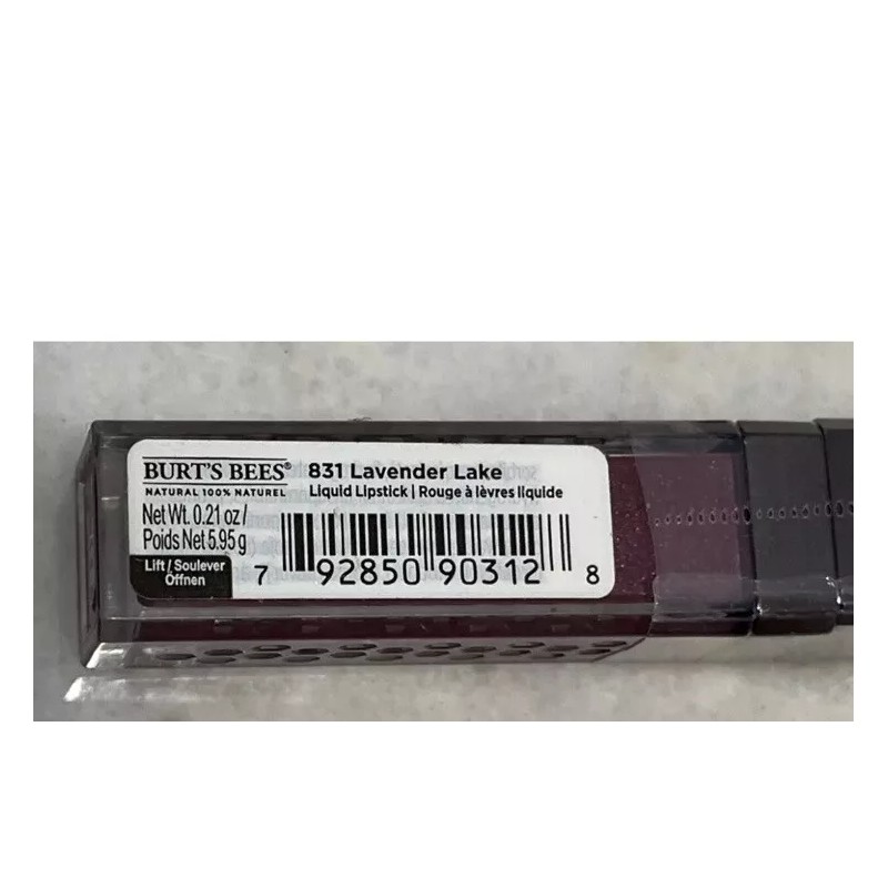 5 Burt's Bees Liquid Lipstick - 831 Lavender Lake -