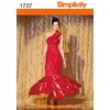 Simplicity Pattern 1737.P5 12 – 20 Misses 'Costume