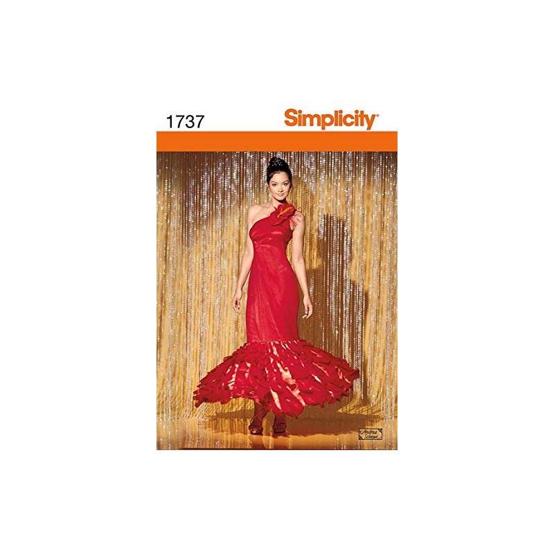 Simplicity Pattern 1737.P5 12 – 20 Misses 'Costume