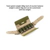 QWORK Counterbalance Weight Bag, 2 Pack Tactical Counterweight NVG Pouch