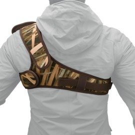 WAYNE'S DOG Padded Shooting Recoil Field Shields, Camouflage Shoulder Shooting Vest Pad Unisex Fit (Left)