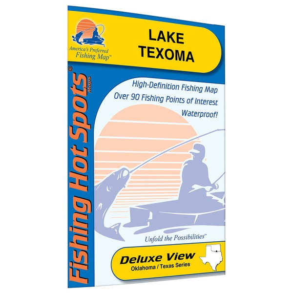 Texoma Fishing Map, Lake