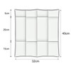 Airlaid 50 White Cutlery Napkins, Cutlery Pockets with Napkin 32cm