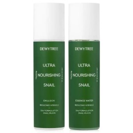 Deoproce 듀이트리 스네일 기초화장품 스킨로션 2개 / 달팽이크림 [[A08] 스네일 크림 2개] Dewytree Snail Skincare Skin Lotion 2 pcs / Snail Cream [[A08] Snail Cream 2 pcs]
