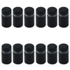 Antrader 12 Pack Stainless Steel Glass Standoff 1/2" x 3/4",
