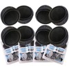 AUDIOBANK 4 Pairs 1600W Total Power Super High Frequency Mini