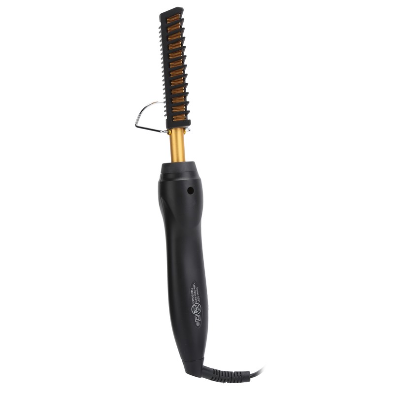 Electric Straightening Comb Fast Heating Wet Dry Hairdressing Comb 110‑
