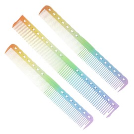 Baluue 3pcs Professional Hair Comb Gentle Wide Tooth Combs for Curly Straight Hair Durable Salon Supplies for Men Women Portable Lightweight Design for Daily Use