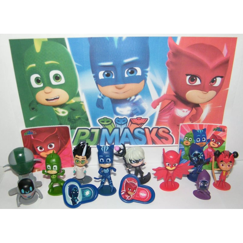 PJ Masks Party Favors 14 Set with 10 Fun Figures,