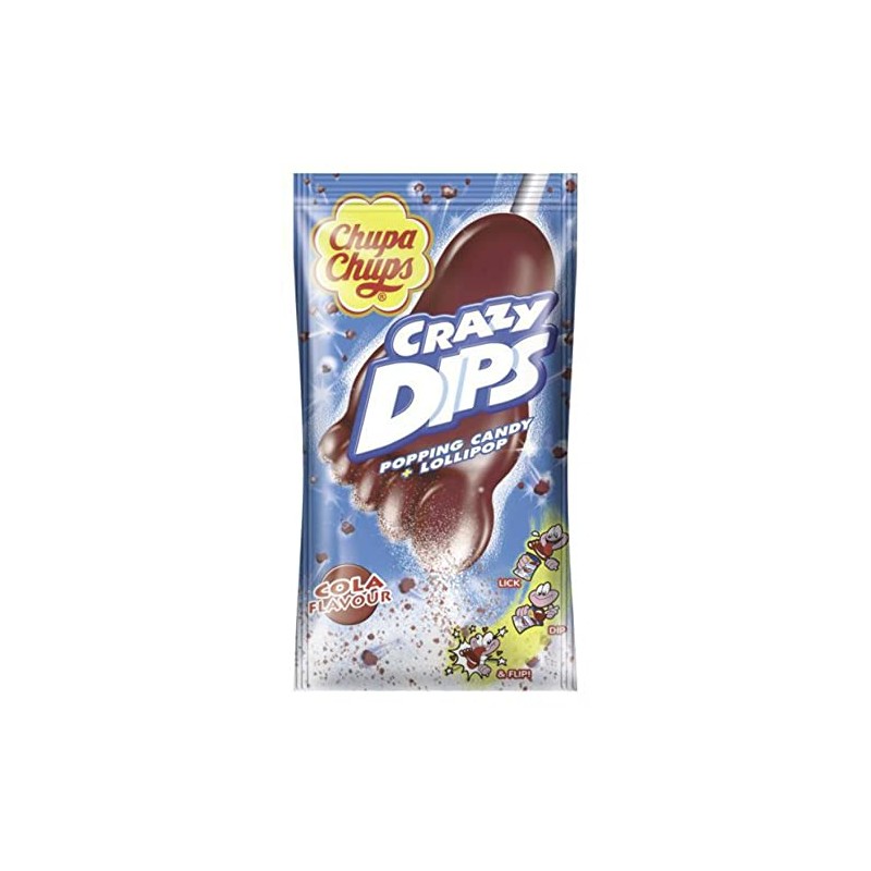 Chupa Chups Lollipop Crazy Dips - Cola